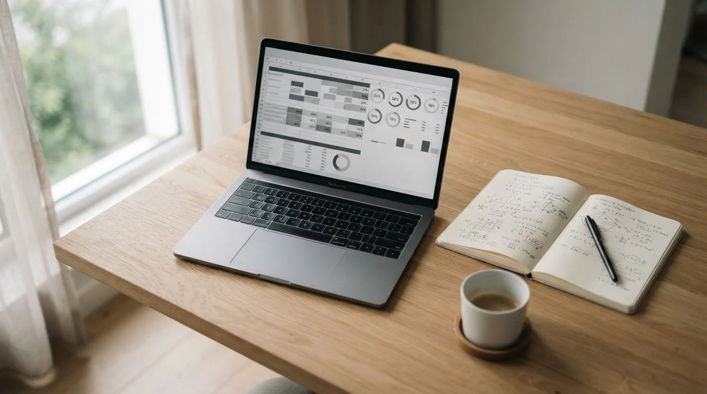 Vergleich von Wettquoten verschiedener Anbieter auf einem Laptop-Bildschirm