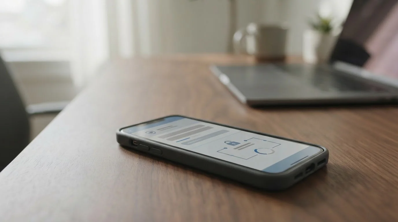 Smartphone mit abstrakter Zahlungsschnittstelle für Online-Wetten